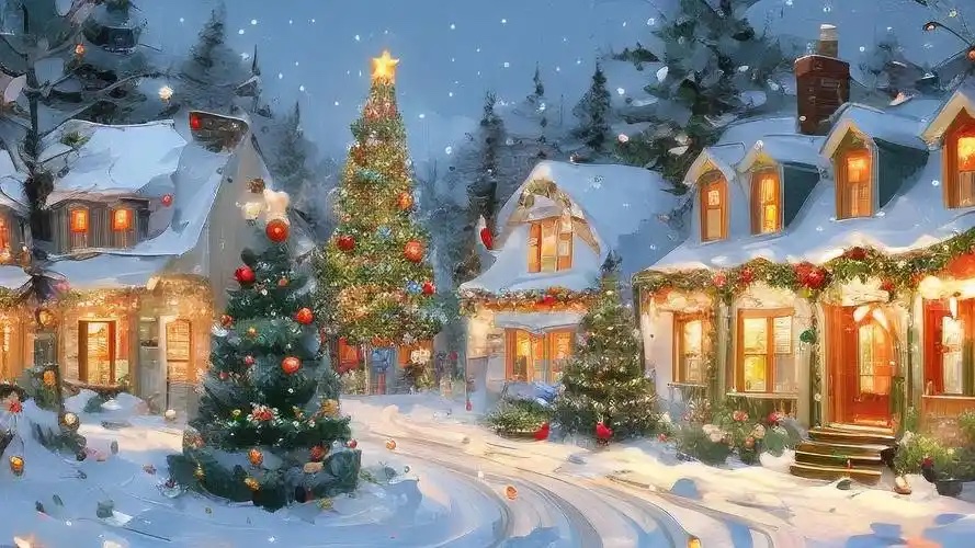 圣诞星辉映匠心，万里同频共此时