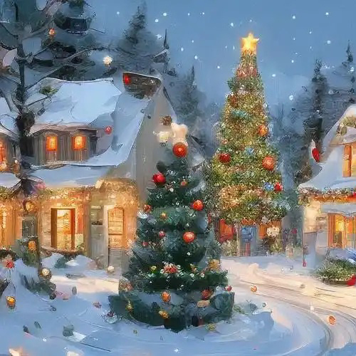 圣诞星辉映匠心，万里同频共此时